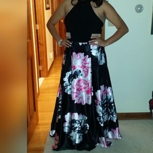 Blondie Nights full-length prom dress, worn once